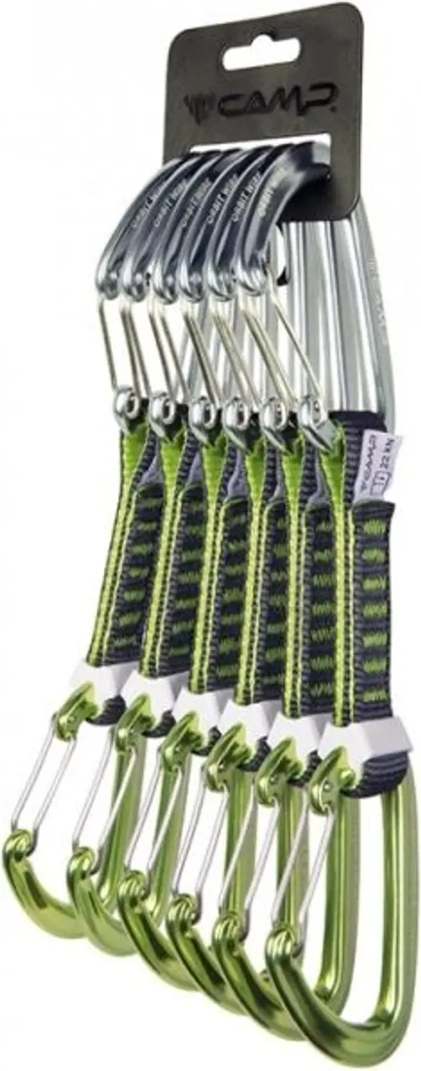 CAMP CAMP ORBIT WIRE EXPRESS 6 PACK 12 CM Комплект примки, зелено, размер