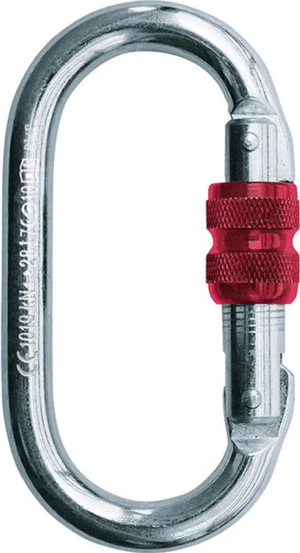 CAMP CAMP OVAL STANDARD LOCK Карабинери, сребърно, размер