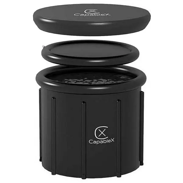 CAPABLEX CAPABLEX ICE BATH Бъчва за закаляване, черно, размер