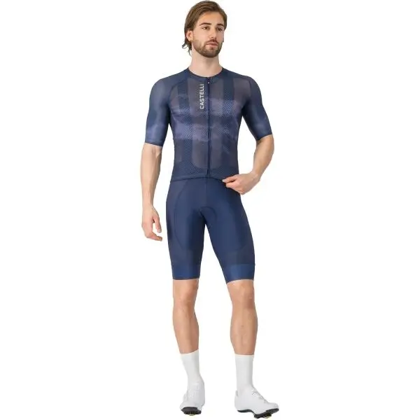 Castelli Castelli CLIMBER'S A/C JERSEY Мъжка колоездачна фланелка, тъмносин, размер