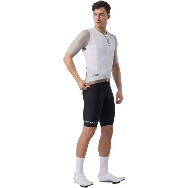 Castelli Castelli CORRETTO JERSEY Мъжки колоездачен екип, бяло, размер