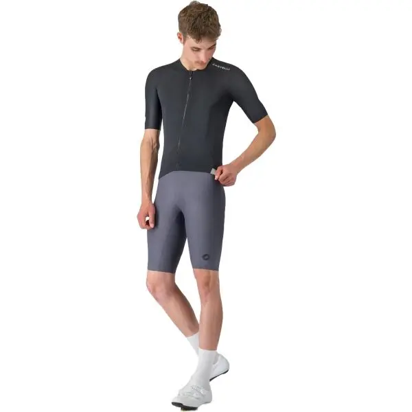Castelli Castelli ESPRESSO 2 JERSEY Мъжка велосипедна фланелка, черно, размер