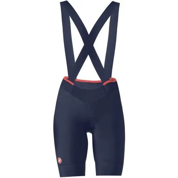 Castelli Castelli PRIMA 2 DT BIBSHORT Дамски колоездачни шорти, тъмносин, размер