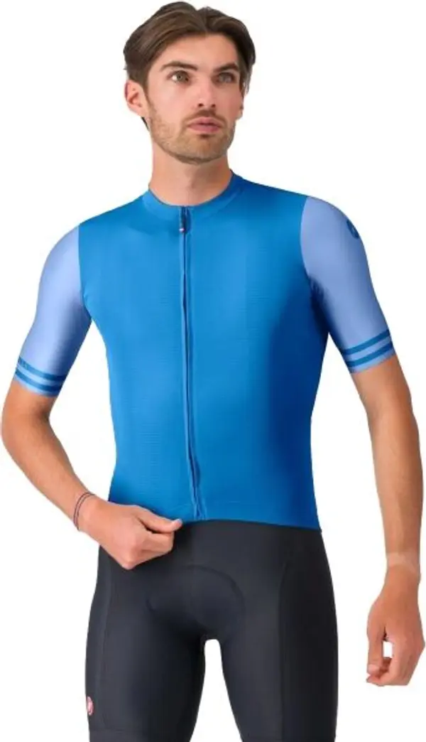 Castelli Castelli PROLOGO LITE 2 JERSEY Мъжка колоездачна фланелка, синьо, размер XXXL
