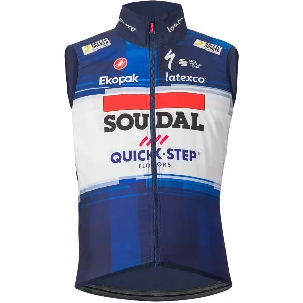 Castelli Castelli QUICK STEP PRO LIGHT Мъжки елек за колоездене, тъмносин, размер