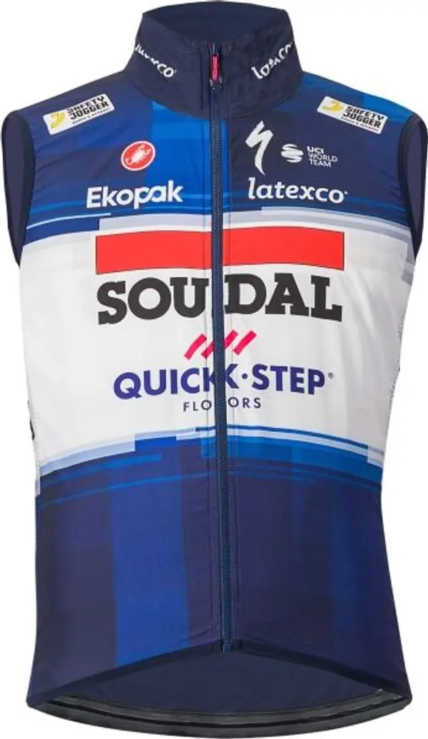 Castelli Castelli QUICK STEP PRO LIGHT Мъжки елек за колоездене, тъмносин, размер