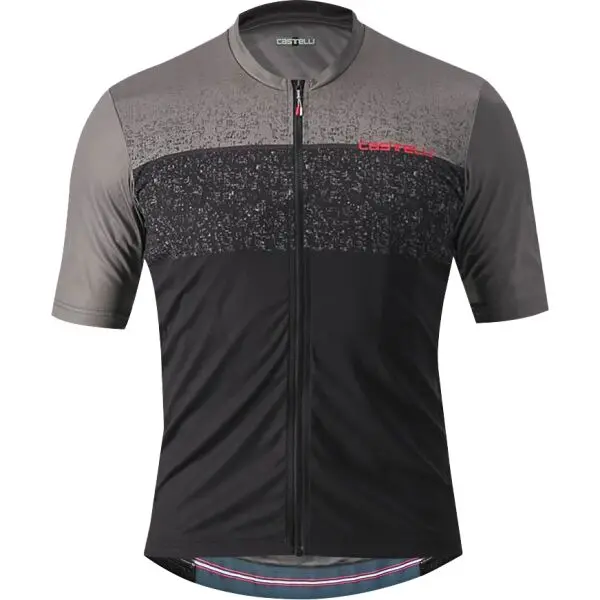 Castelli Castelli UNLIMITED ENTRATA Мъжка колоездачна фланелка, черно, размер