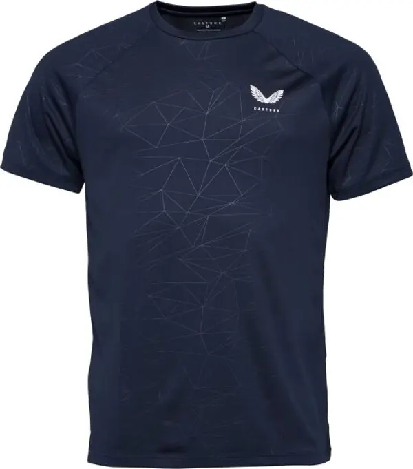CASTORE CASTORE AOP SS T-SHIRT Мъжка спортна тениска, тъмносин, размер