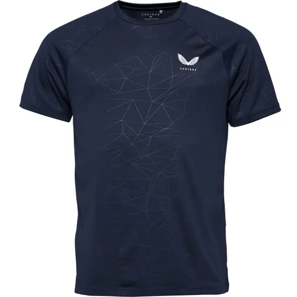 CASTORE CASTORE AOP SS T-SHIRT Мъжка спортна тениска, тъмносин, размер