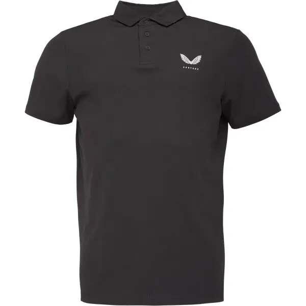 CASTORE CASTORE CLUB ESSENTIAL SS POLO Мъжка тениска с якичка, черно, размер