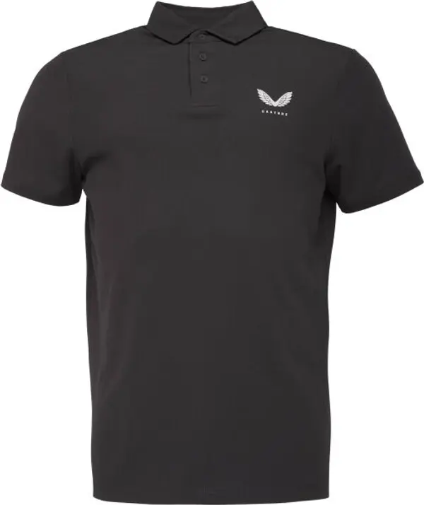 CASTORE CASTORE CLUB ESSENTIAL SS POLO Мъжка тениска с якичка, черно, размер XXL