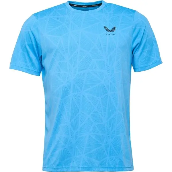 CASTORE CASTORE ENGINEERED KNIT SS T-SHIRT Мъжка тениска, синьо, размер