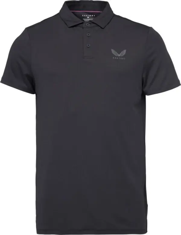 CASTORE CASTORE ESSENTIAL SS POLO Мъжка поло тениска, черно, размер