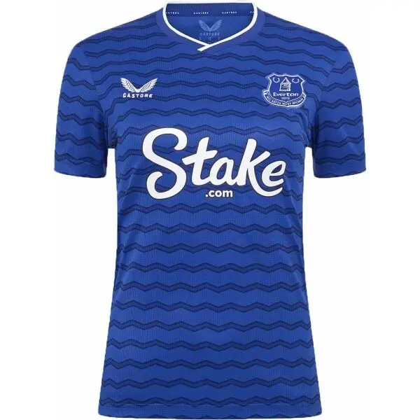 CASTORE CASTORE EVERTON FC HOME SS SHIRT Футболна фланелка, синьо, размер
