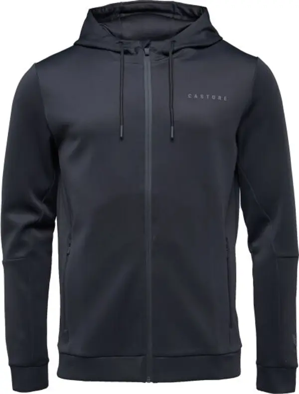CASTORE CASTORE FLEX FULL ZIP HOODIE Мъжки суитшърт, черно, размер