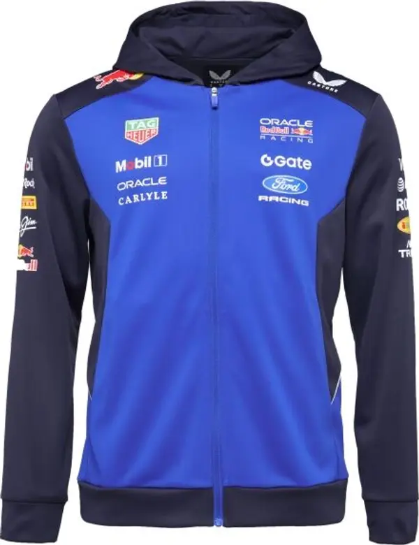 CASTORE CASTORE FULL ZIP HOODIE Мъжки суитшърт, тъмносин, размер