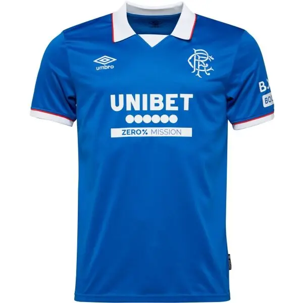 CASTORE CASTORE RANGERS HOME SS SHIRT Мъжка велосипедна фланелка, синьо, размер