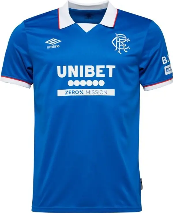 CASTORE CASTORE RANGERS HOME SS SHIRT Мъжка велосипедна фланелка, синьо, размер