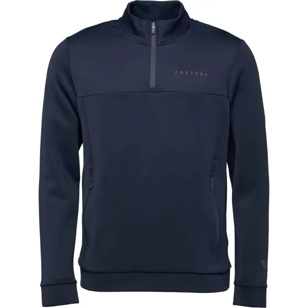 CASTORE CASTORE SCUBA 1/4 ZIP Мъжки топ, тъмносин, размер