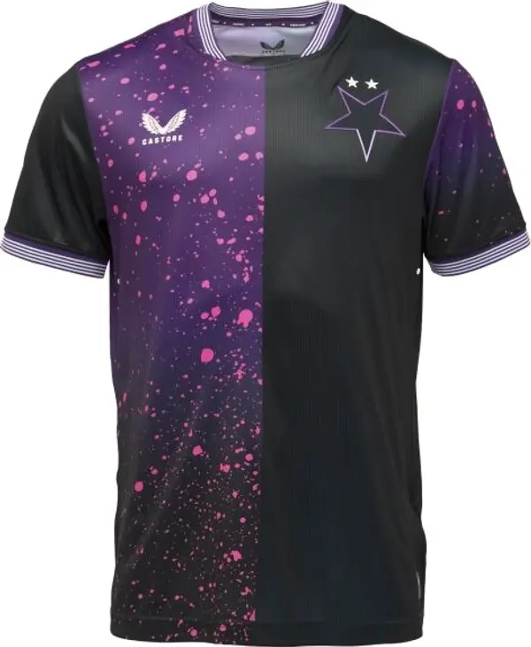 CASTORE CASTORE SK SLAVIA PRAGUE PRO AWAY SS SHIRT Мъжка футболна фланелка, черно, размер