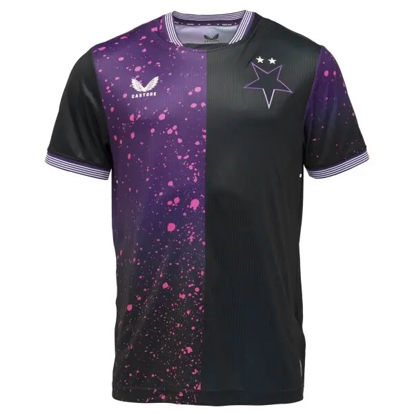 CASTORE CASTORE SK SLAVIA PRAGUE PRO AWAY SS SHIRT Мъжка футболна фланелка, черно, размер