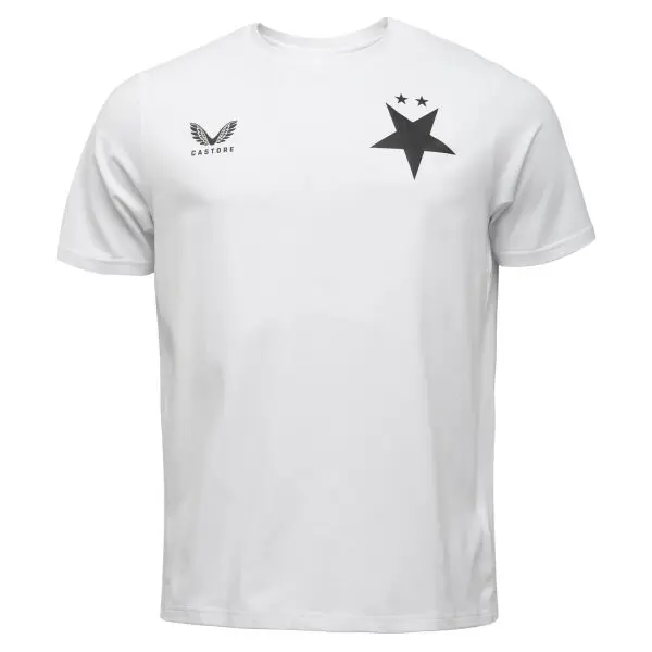 CASTORE CASTORE SK SLAVIA PRAGUE TRAVEL SS TEE Мъжка тениска, бяло, размер
