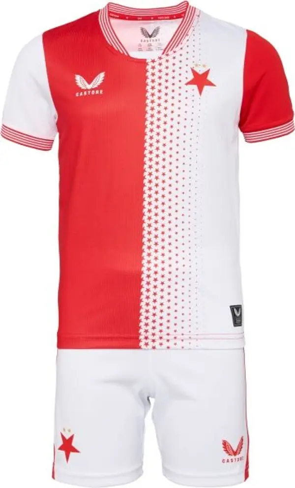 CASTORE CASTORE SLAVIA PRAGUE HOME INFANT KIT Детски комплект за футбол, бяло, размер