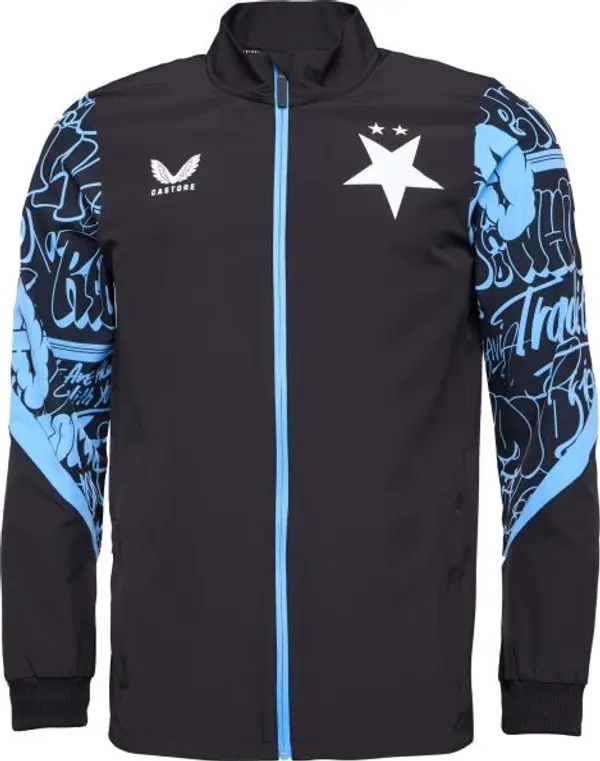 CASTORE CASTORE SLAVIA PRAGUE PRE MATCH JACKET Мъжо яке за преди мач, черно, размер XXL