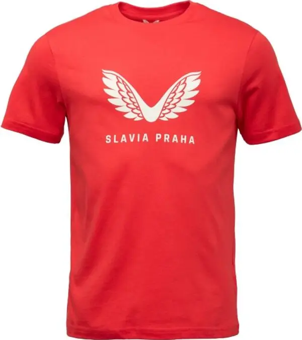 CASTORE CASTORE SLAVIA PRAGUE PRESENTATION LOGO TEE Мъжка тениска, червено, размер