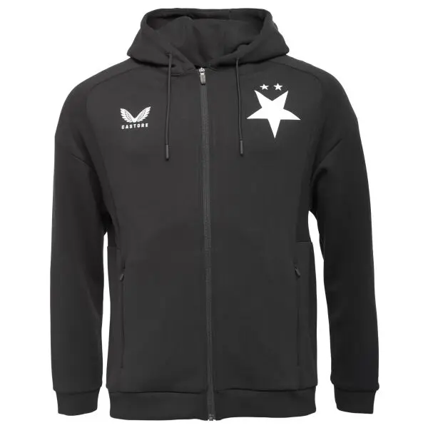 CASTORE CASTORE SLAVIA PRAGUE TRAVEL FULL ZIP HOODIE Мъжки суитшърт, черно, размер