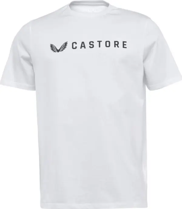 CASTORE CASTORE SS GRAPHIC T-SHIRT Мъжка спортна тениска, бяло, размер