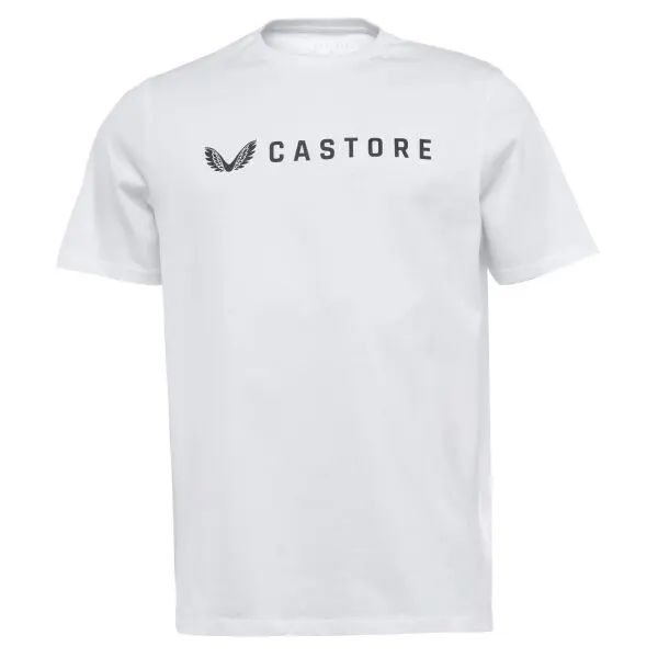 CASTORE CASTORE SS GRAPHIC T-SHIRT Мъжка спортна тениска, бяло, размер