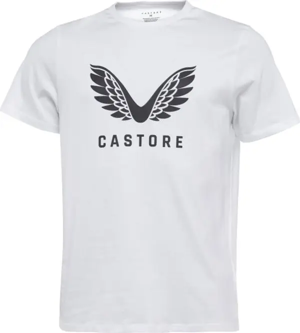CASTORE CASTORE SS GRAPHIC T-SHIRT Мъжка тениска, бяло, размер XXL