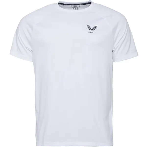 CASTORE CASTORE SS T-SHIRT Мъжка спортна тениска, бяло, размер