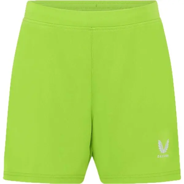 CASTORE CASTORE TOP SHORT JR Детски футболни шорти, светло-зелено, размер XL