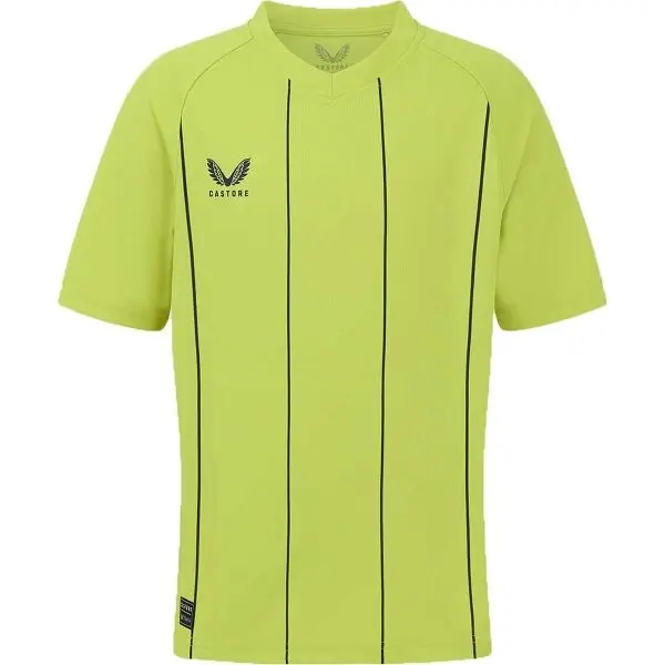 CASTORE CASTORE TOP SS JERSEY JR Футболна фланелка за момчета, жълто, размер