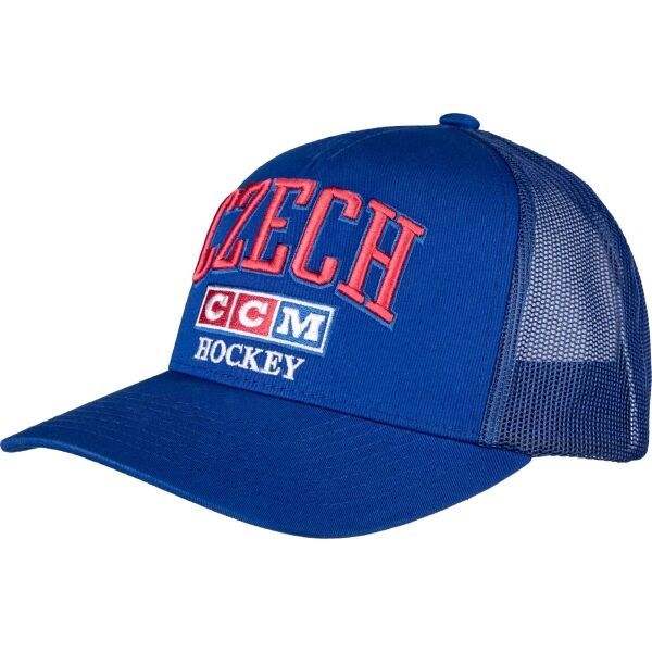 CCM CCM MESHBACK TRUCKER TEAM CZECH Мъжка шапка с козирка, синьо, размер UNI