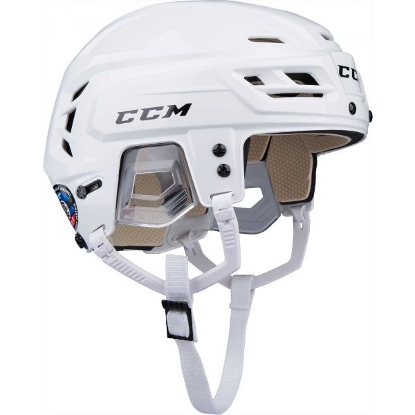 CCM CCM TACKS 110 SR Каска за хокей, бяло, размер XS