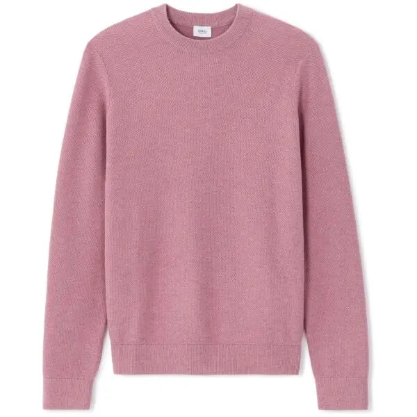 CELIO CELIO BEPIC Мъжки памучен пуловер, розово, размер