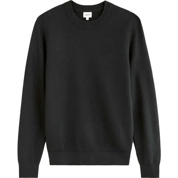 CELIO CELIO BEPIC Мъжки пуловер, черно, размер
