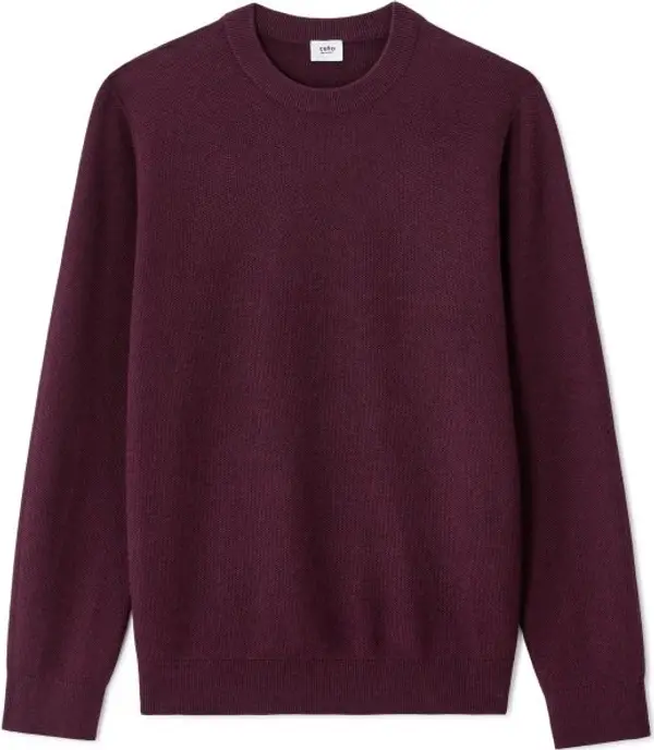 CELIO CELIO BEPIC Мъжки пуловер, винен, размер