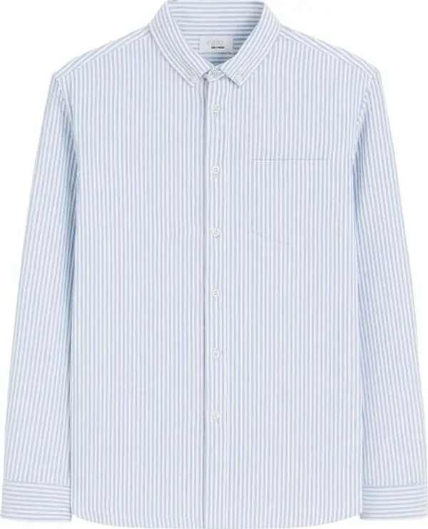 CELIO CELIO CAOXFORDY Мъжка риза, светлосиньо, размер