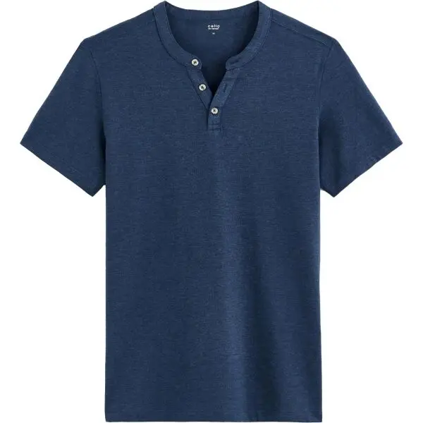 CELIO CELIO CEGETI Мъжка памучна тениска, тъмносин, размер