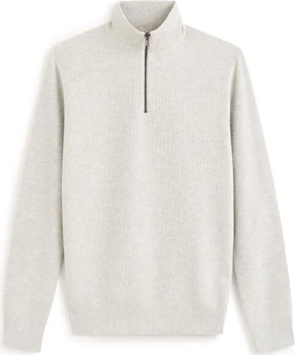 CELIO CELIO CELIM Мъжки пуловер, сиво, размер