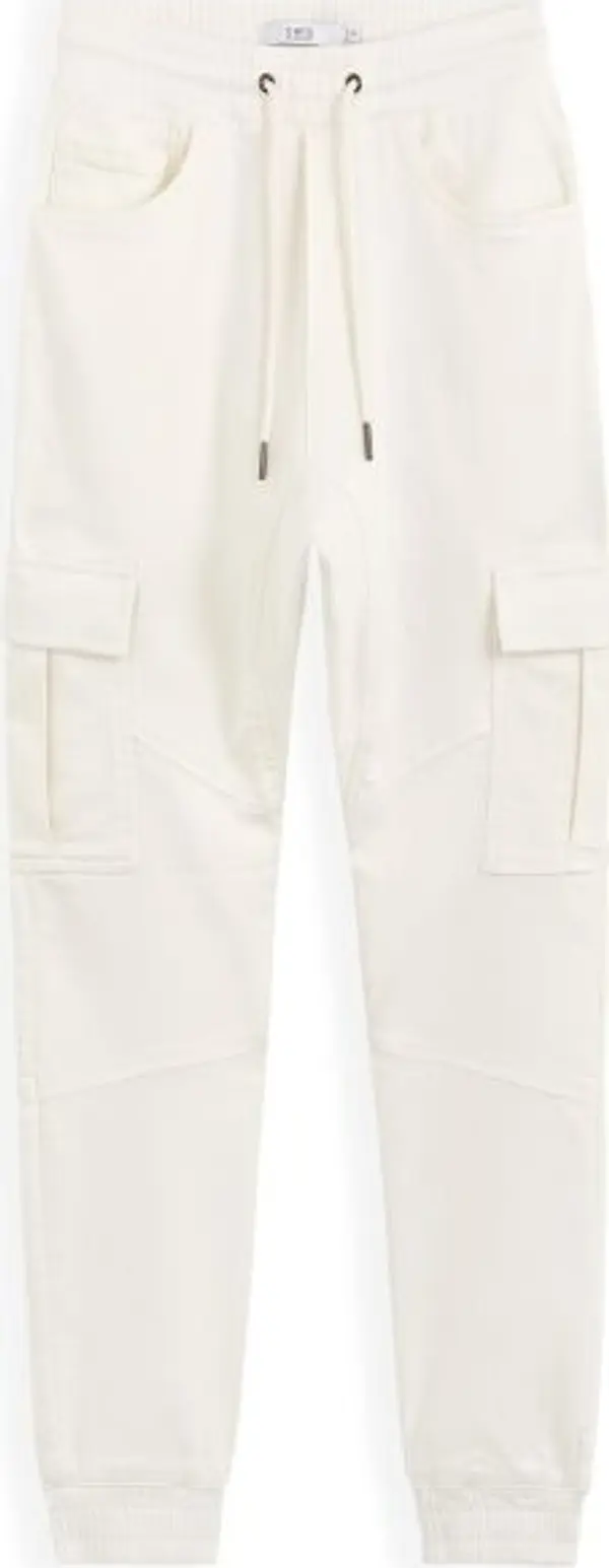 CELIO CELIO COKIT4 Мъжки ежедневни панталони, бяло, размер