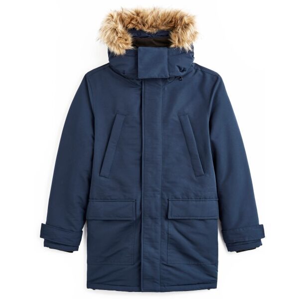 CELIO CELIO CUTURINO Мъжко яке, тип парка, тъмносин, размер