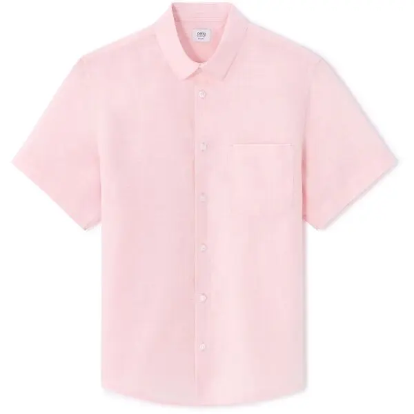 CELIO CELIO DAMARLIN Мъжка лятна риза, розово, размер