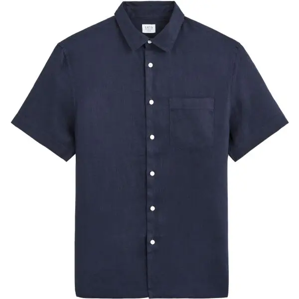 CELIO CELIO DAMARLIN Мъжка лятна риза, тъмносин, размер
