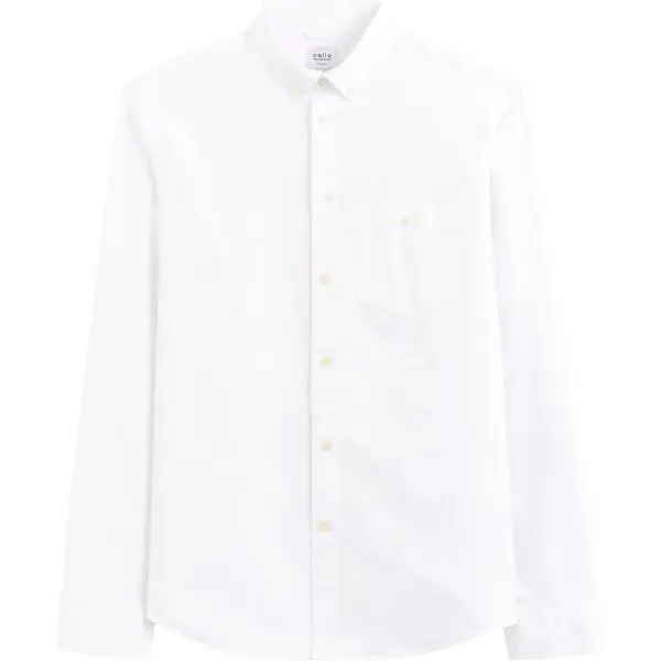 CELIO CELIO DAXFORD Мъжка риза, бяло, размер