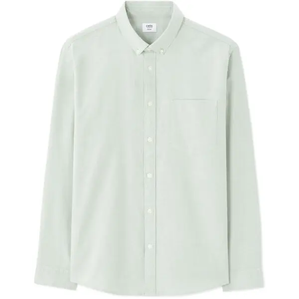 CELIO CELIO DAXFORD Мъжка риза, светло-зелено, размер